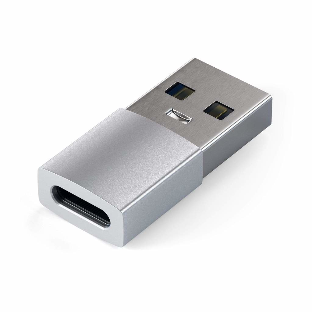 Satechi Type-A to Type-C Adapter -Silver