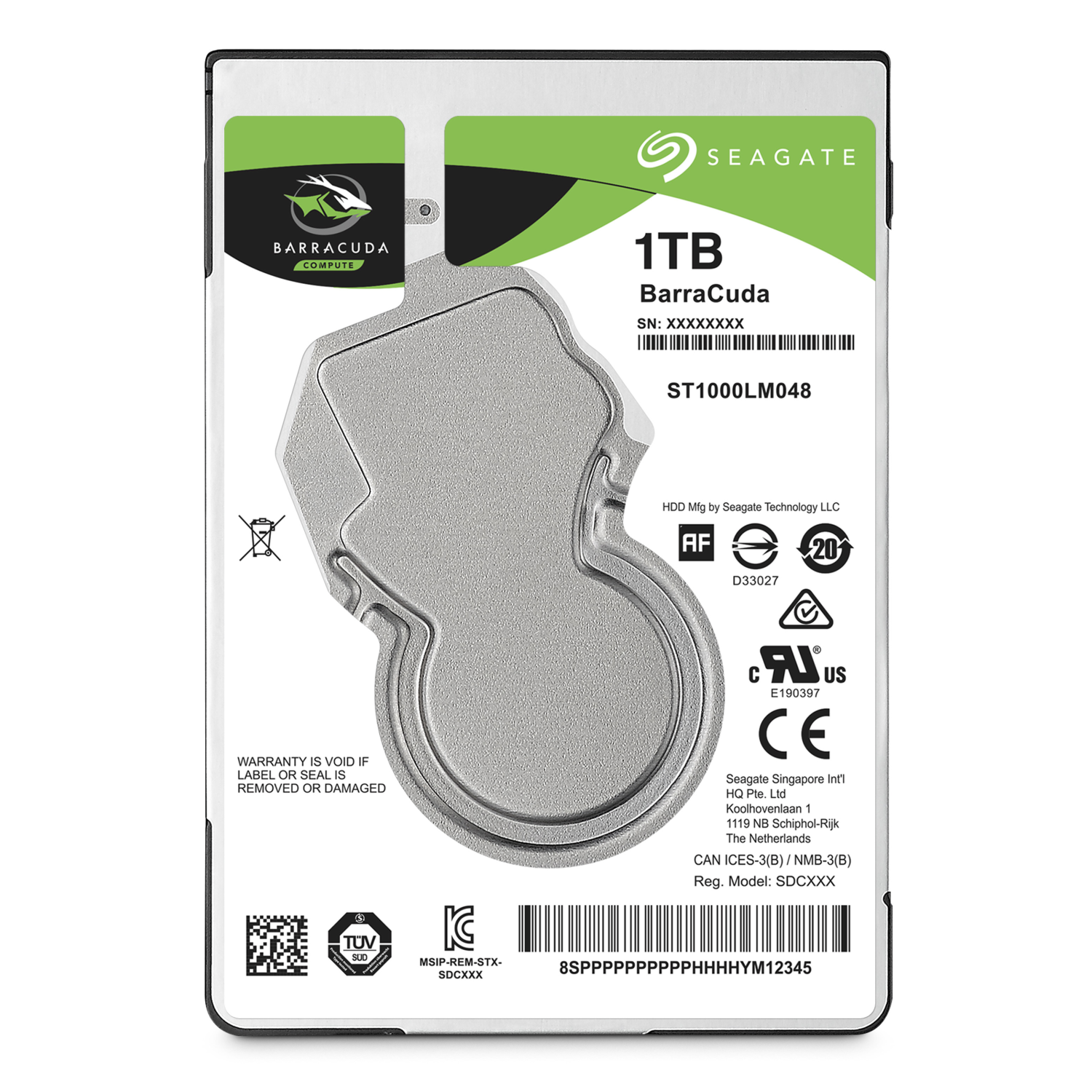 Seagate Barracuda 2.5" 2.5" 1 TB Serial ATA III