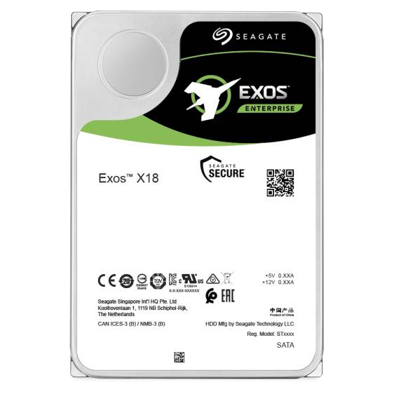 Seagate EXOS X18 16TB 7.2K 12G 3.5INCH SAS HDD