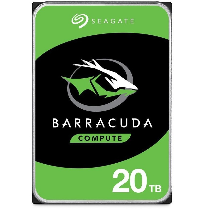 Seagate Barracuda 7200.10 - Hard drive - 20 TB - internal - 3.5" - SATA 6Gb/s - 7200 rpm - buffer: 512 MB