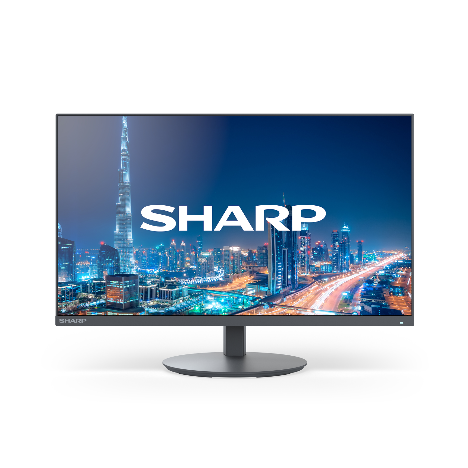 Sharp E224F Computer Monitors - 22 Inches - Black