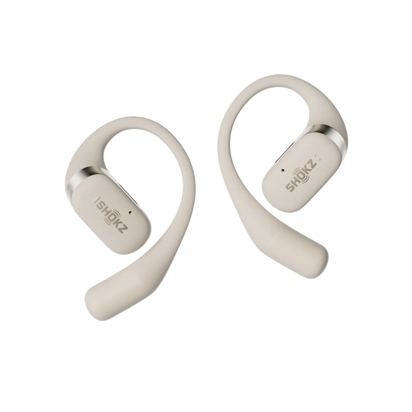 Shokz OPENFIT BEIGE SPORTS HEADPHONES