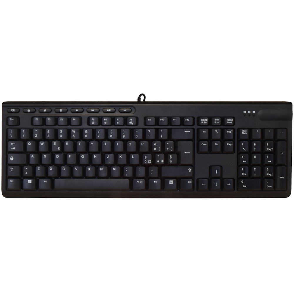 ShortBoard Italian Keyboard Black