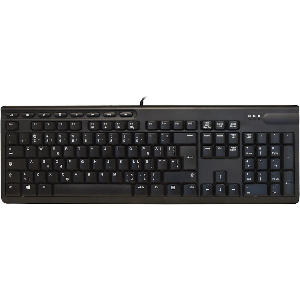 ShortBoard Romanian Keyboard Black