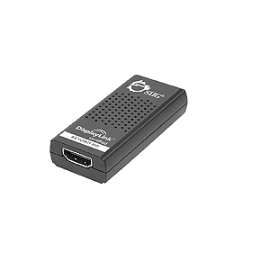 Siig CE-H20W12-S1 USB Graphics Adapters - Black