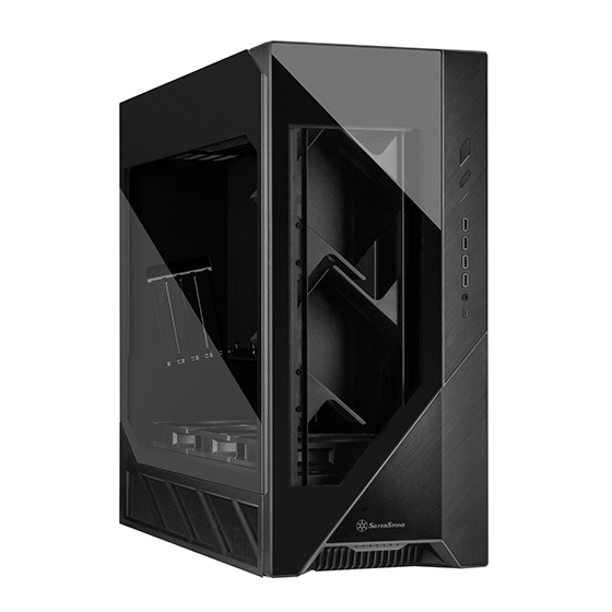 Silverstone SST-ALF2B-G Computer Cases - Black