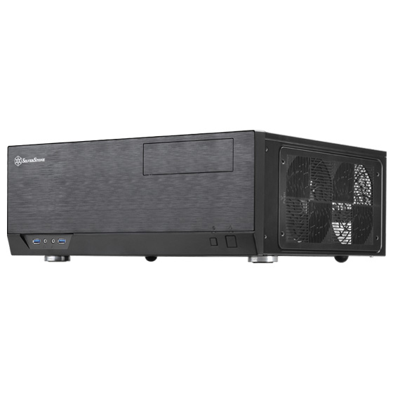 Silverstone GD09 Computer Cases - Black