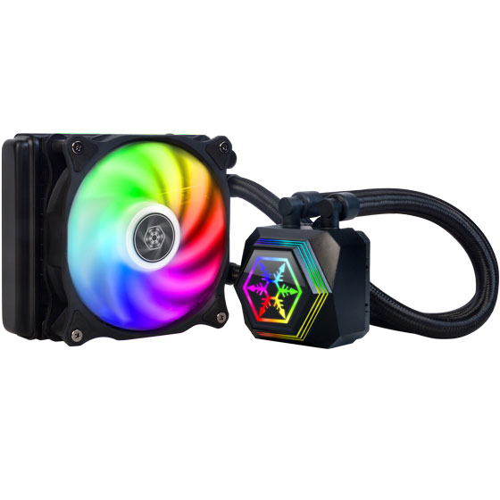 Silverstone PF120-ARGB Computer Cooling Systems - Black