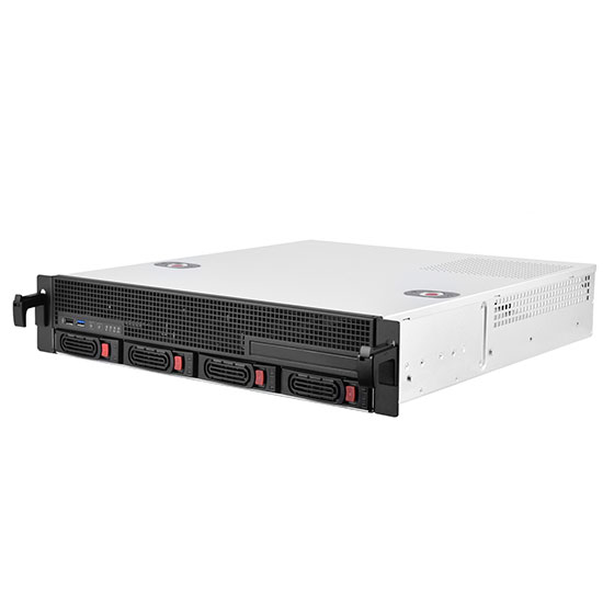 Silverstone RM21-304 Computer Cases - White