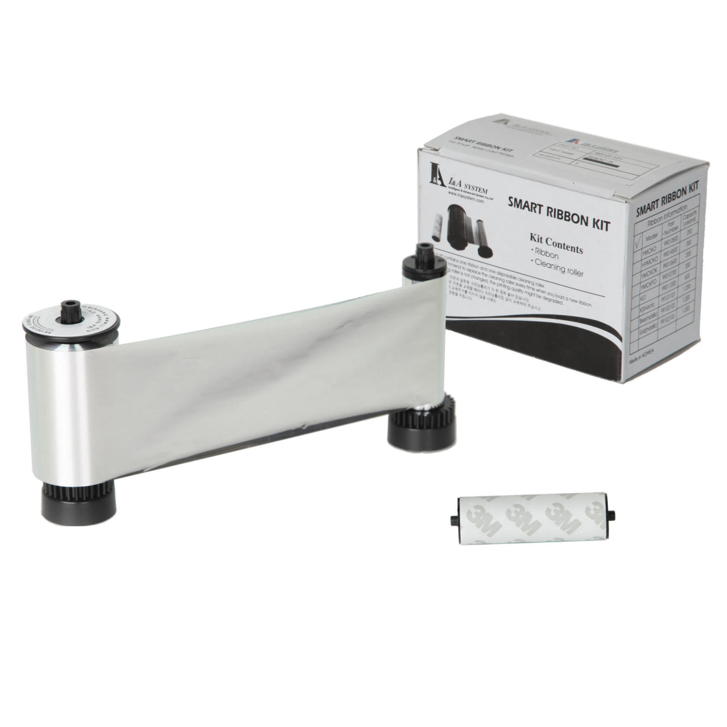 Smart IDP Smart 650681 Silver Ribbon (1200 Prints)