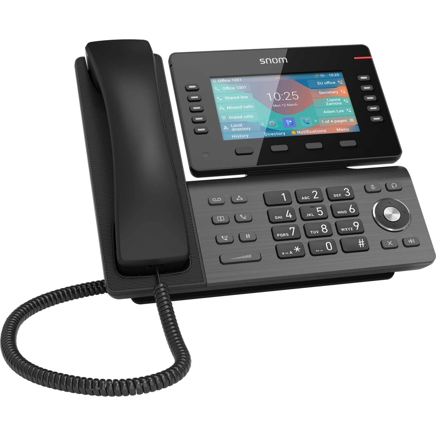 Snom D865 IP Phones - 5 Inches - Grey