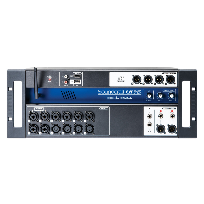 Soundcraft UI16 Audio Mixers - Black