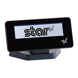 Star Micronics SCD222U Customer Displays - Black