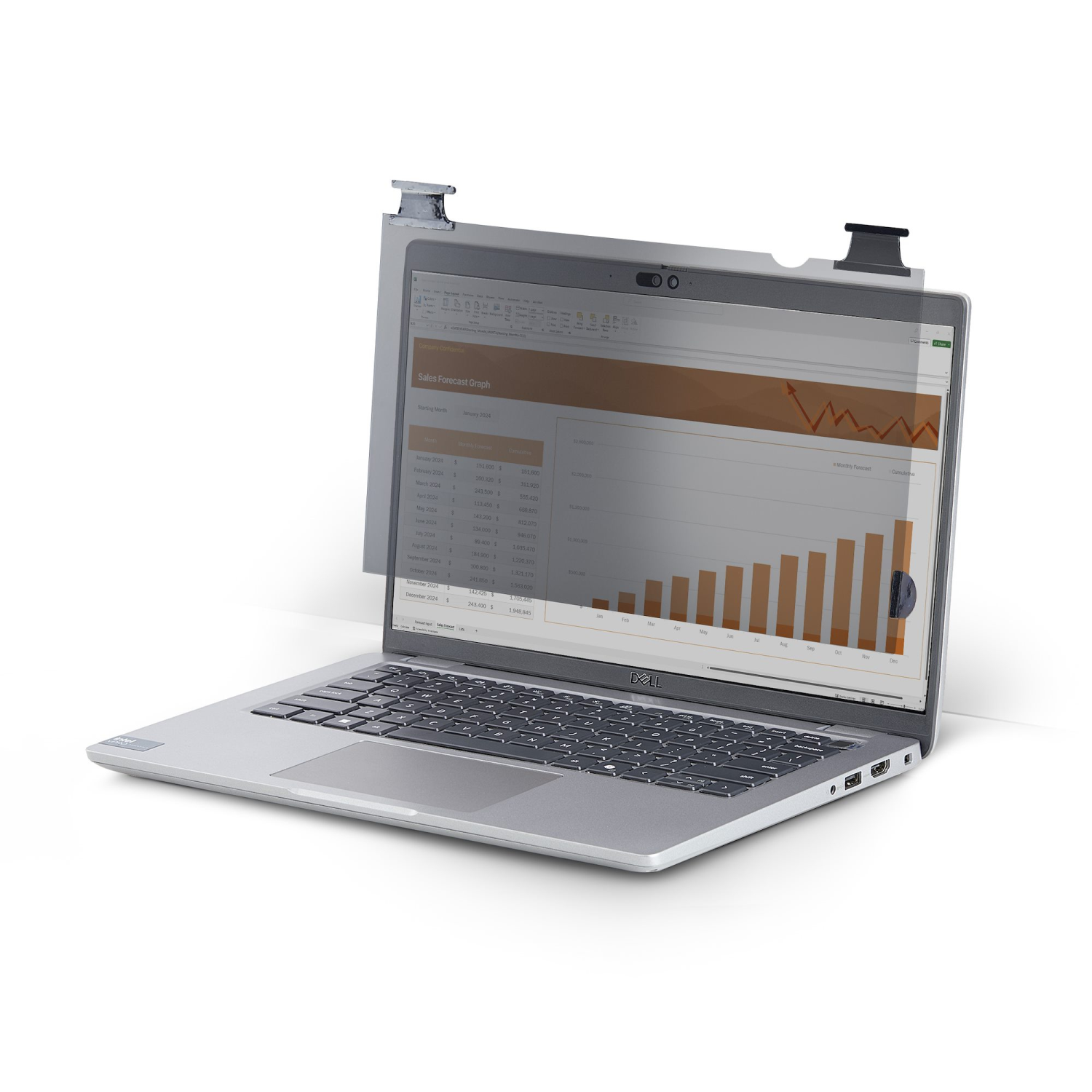StarTech.com 3-inch Display Privacy Filters - Transparent