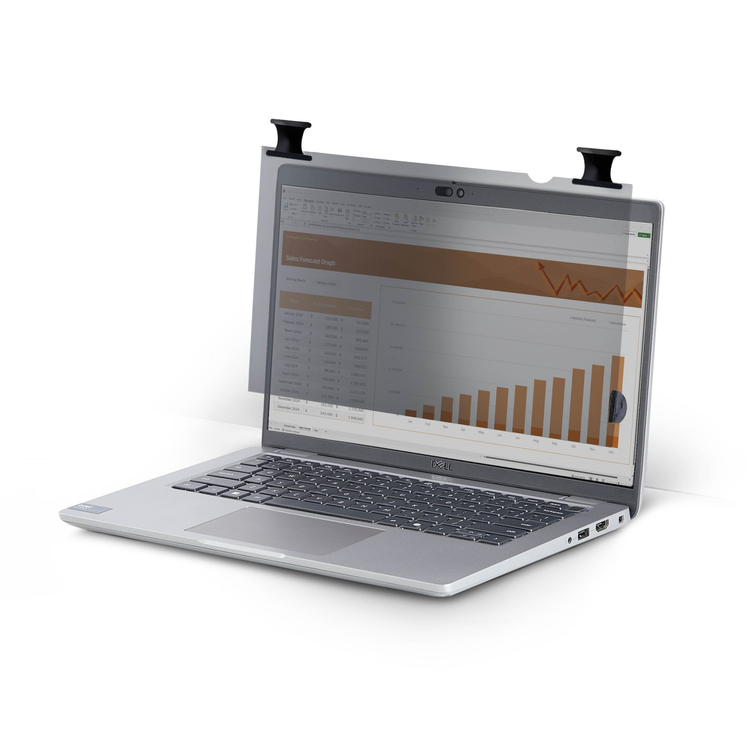 StarTech.com 13.3in 16:9 Laptop Touch Privacy Screen