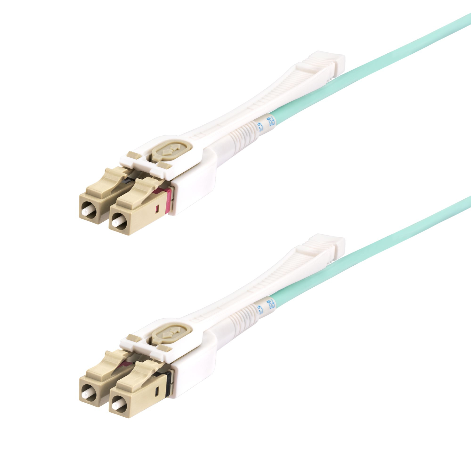 StarTech.com 26ft Fibre Optic Cables - Aqua colour