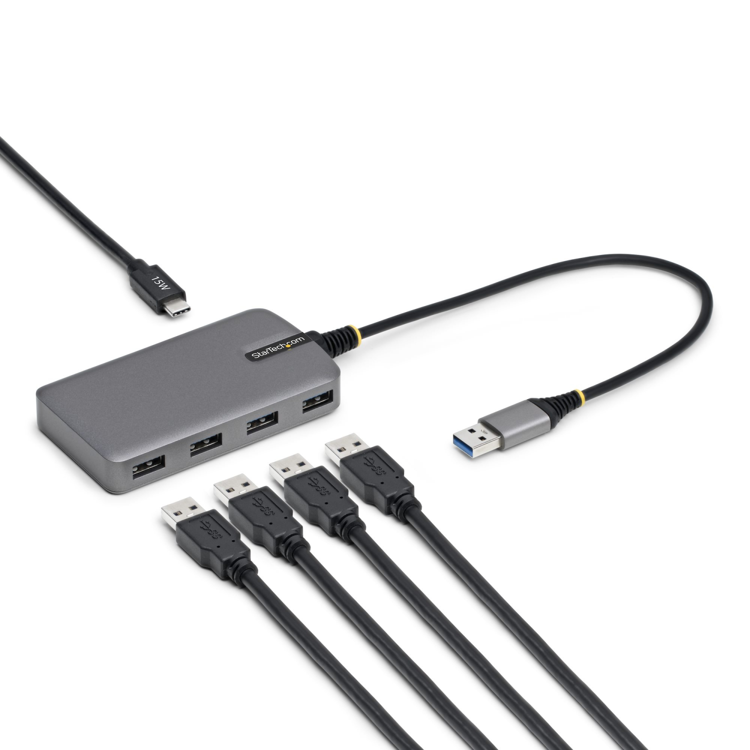 StarTech.com 4-Port Interface Hubs - Grey
