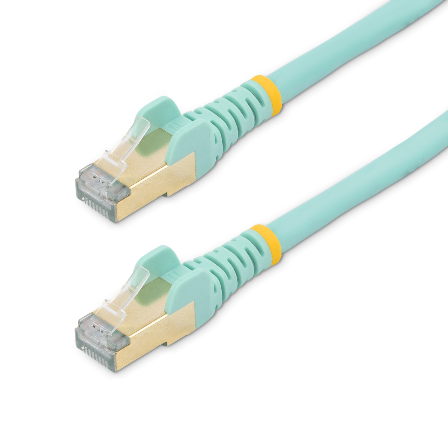 StarTech.com CAT6a Networking Cables - Aqua colour