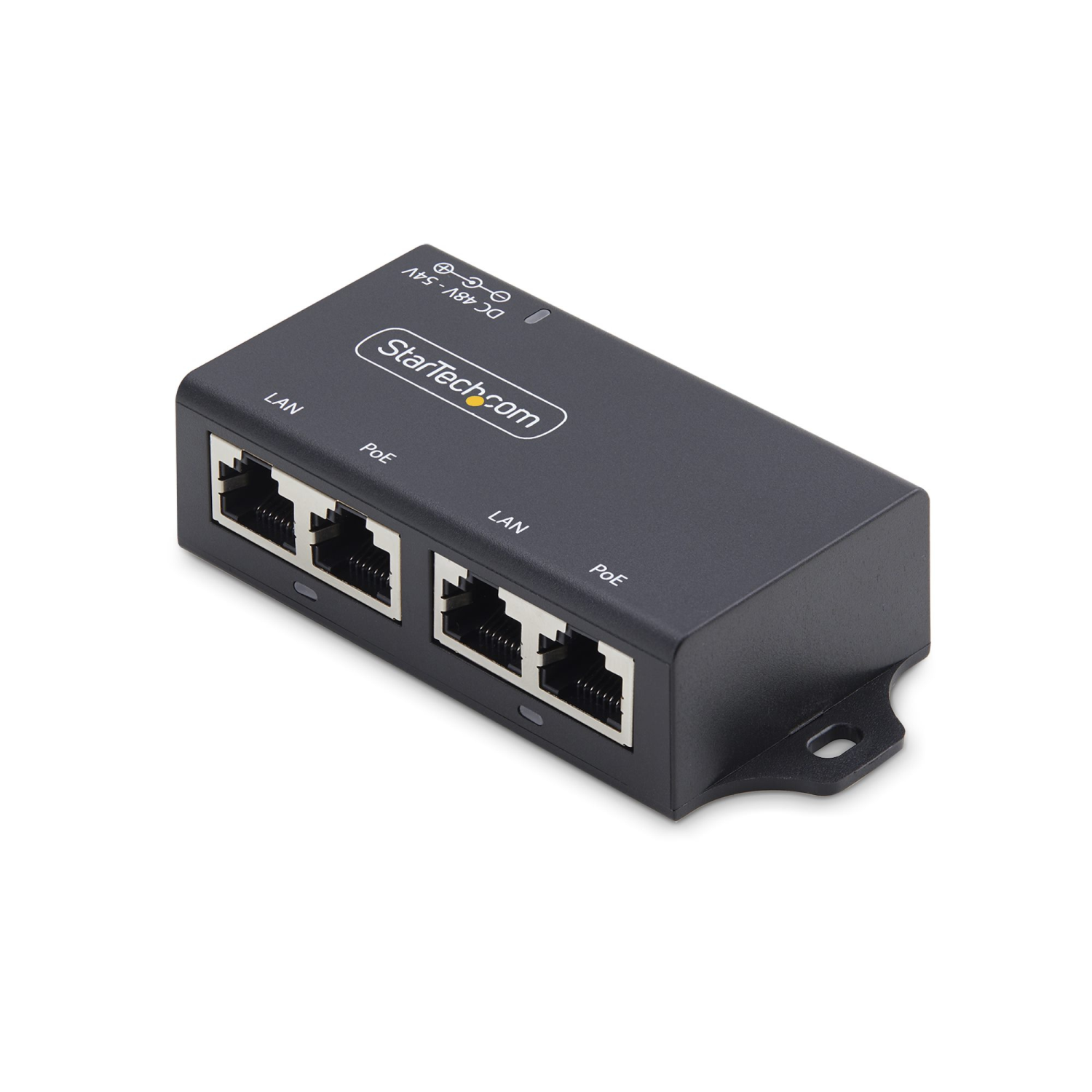 StarTech.com 2-Port PoE Adapters - Black