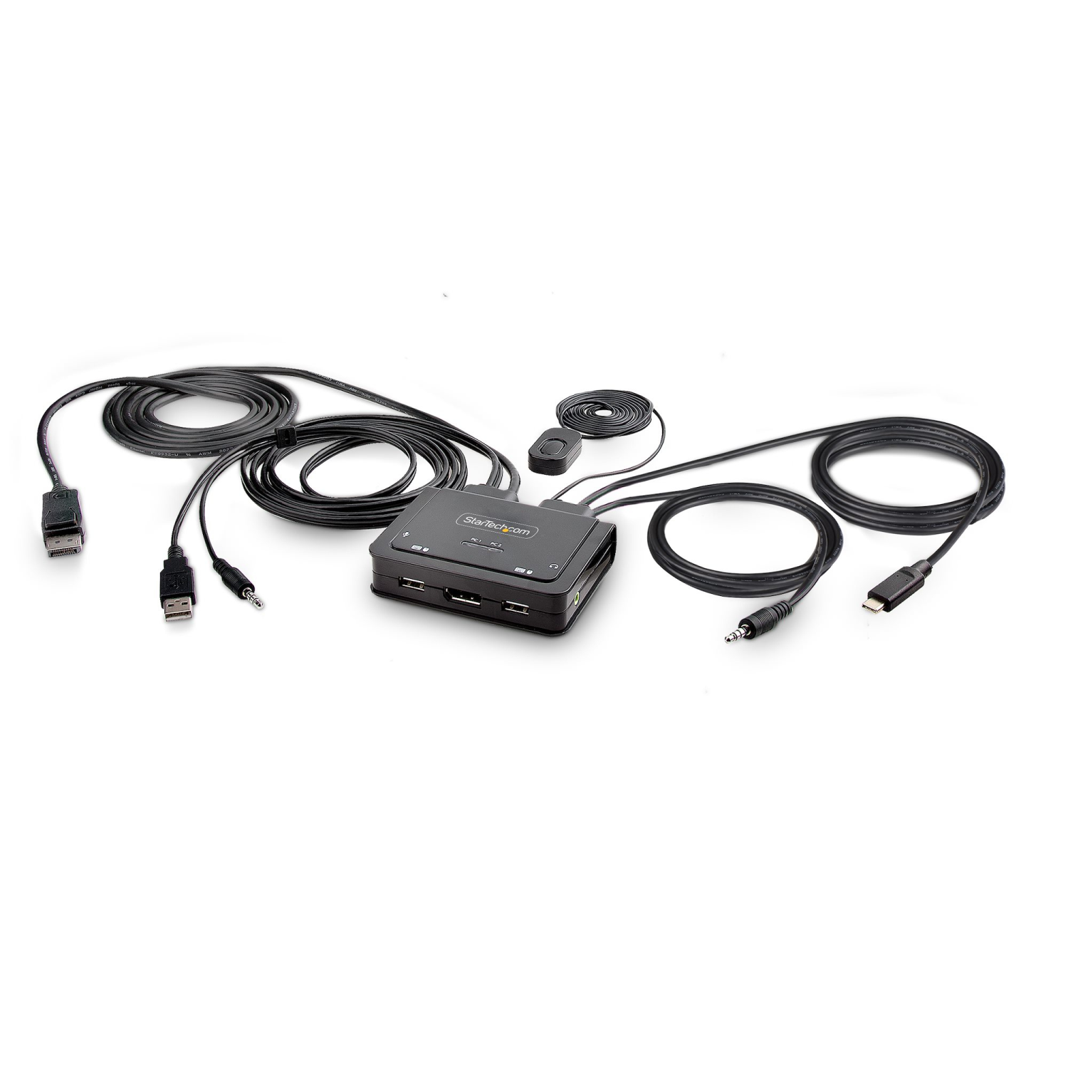 StarTech.com 2-Port KVM Switches - Black