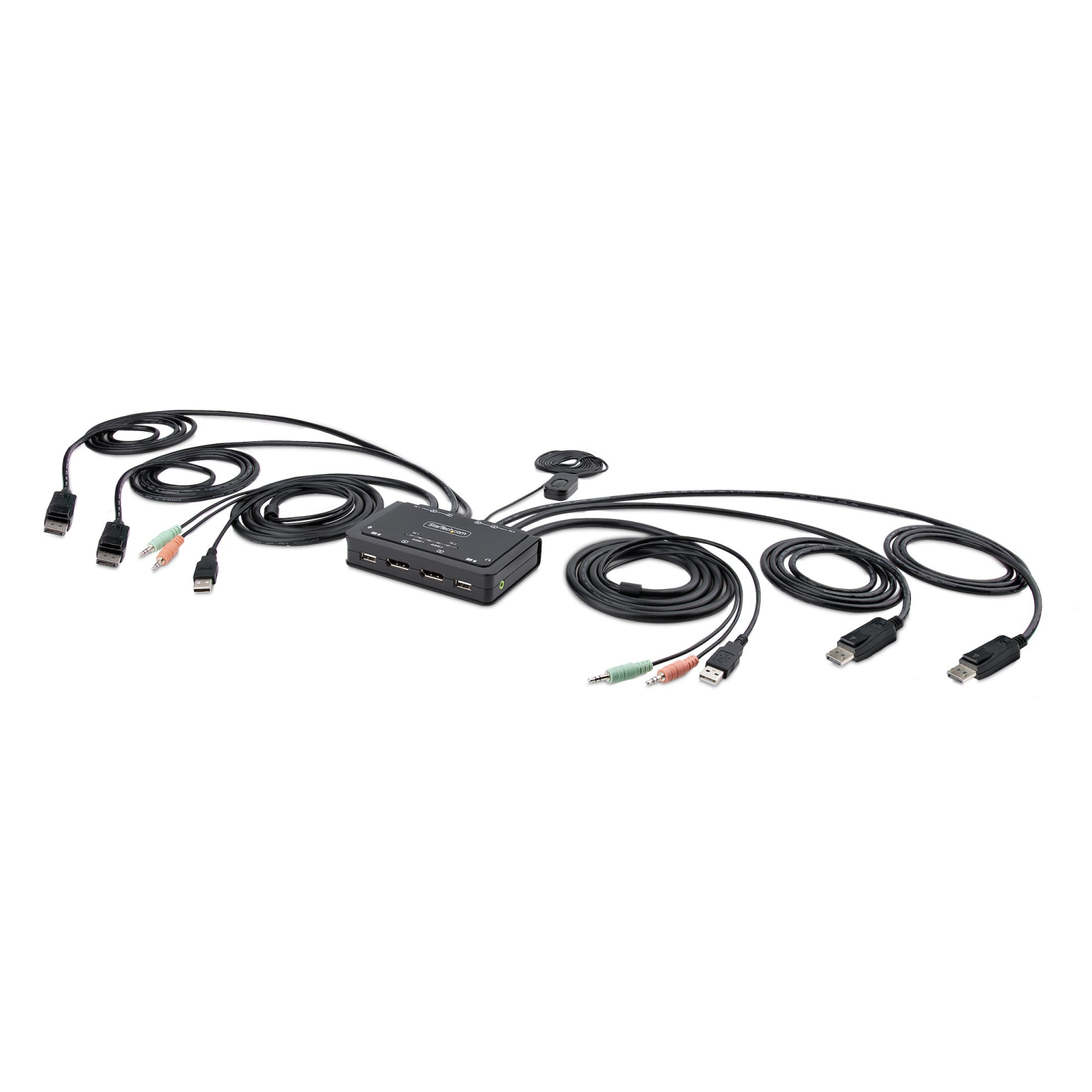 StarTech.com 2-Port KVM Switches - Black