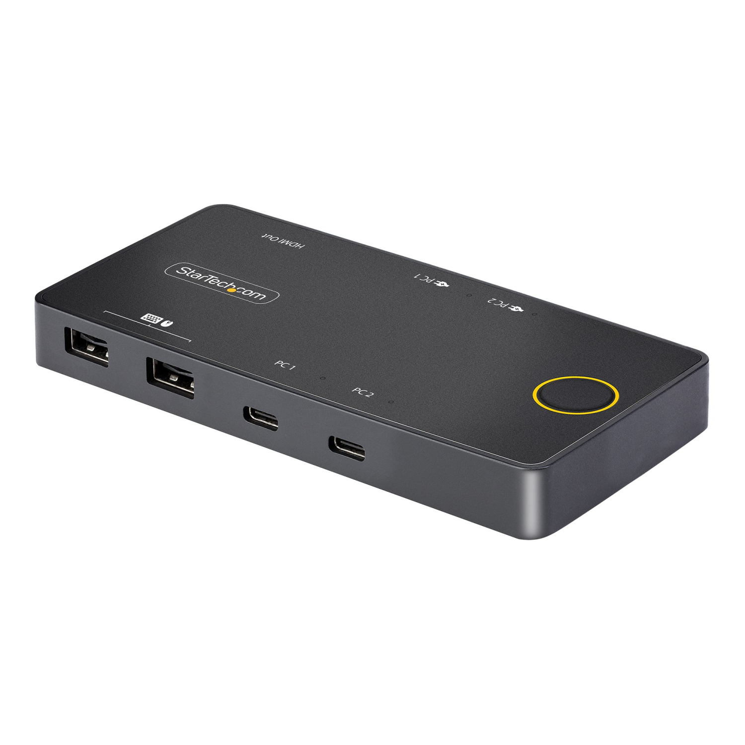 StarTech.com 2-Port KVM Switches - Black