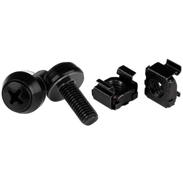 StarTech.com 12mm Screws & Bolts - Black