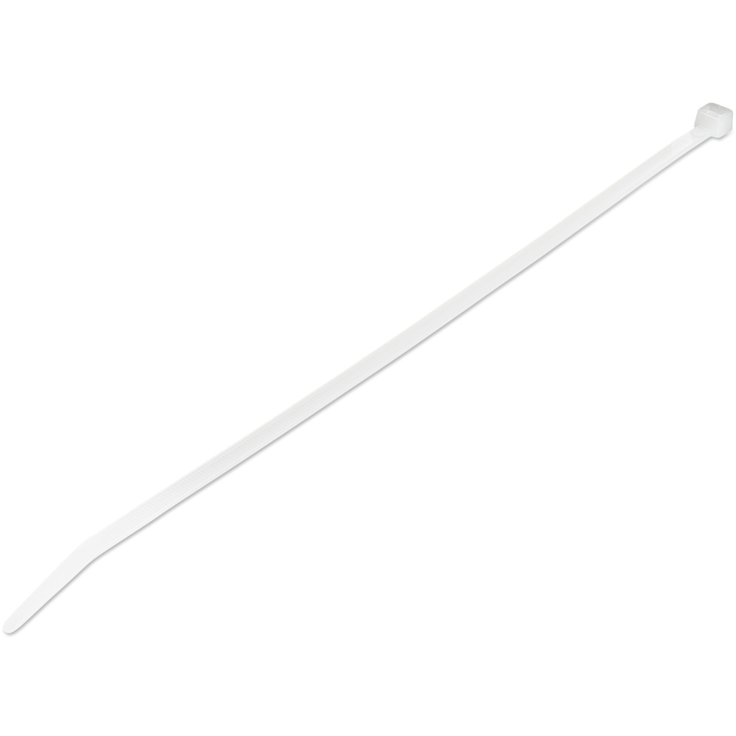 StarTech.com 25cm Cable Ties - White