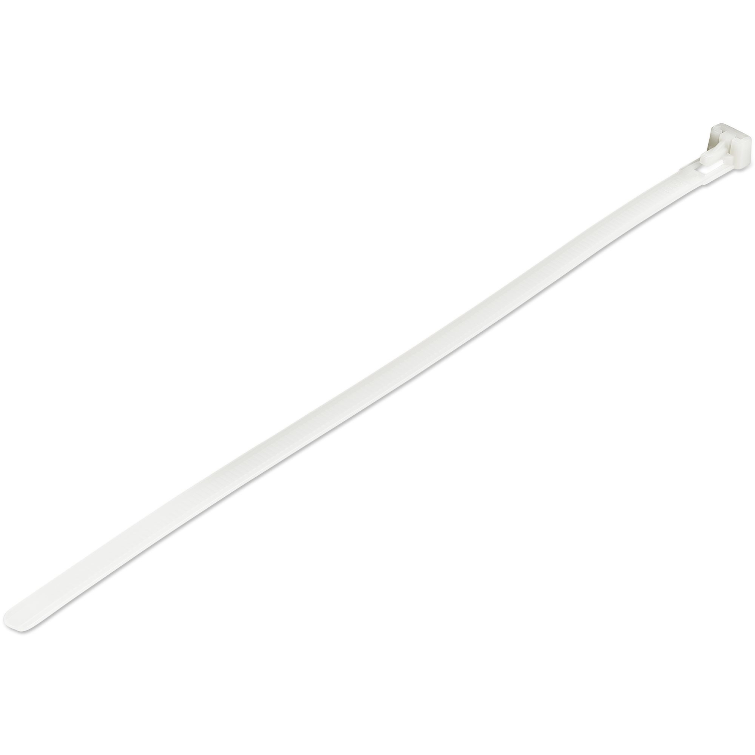 StarTech.com 25cm Cable Ties - White