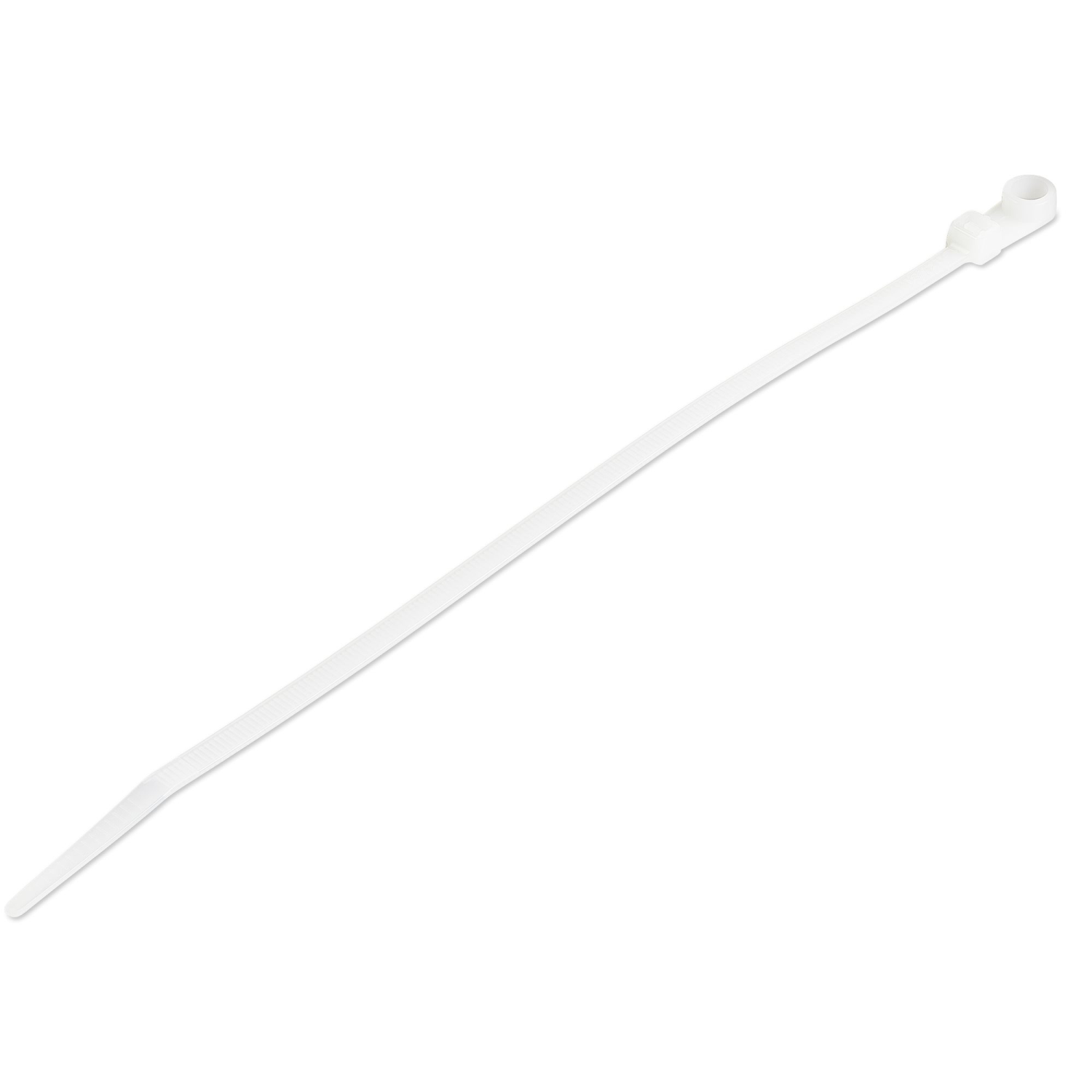 StarTech.com 20cm Cable Ties - White