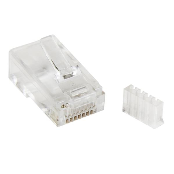 StarTech.com RJ45 Wire Connectors - Transparent