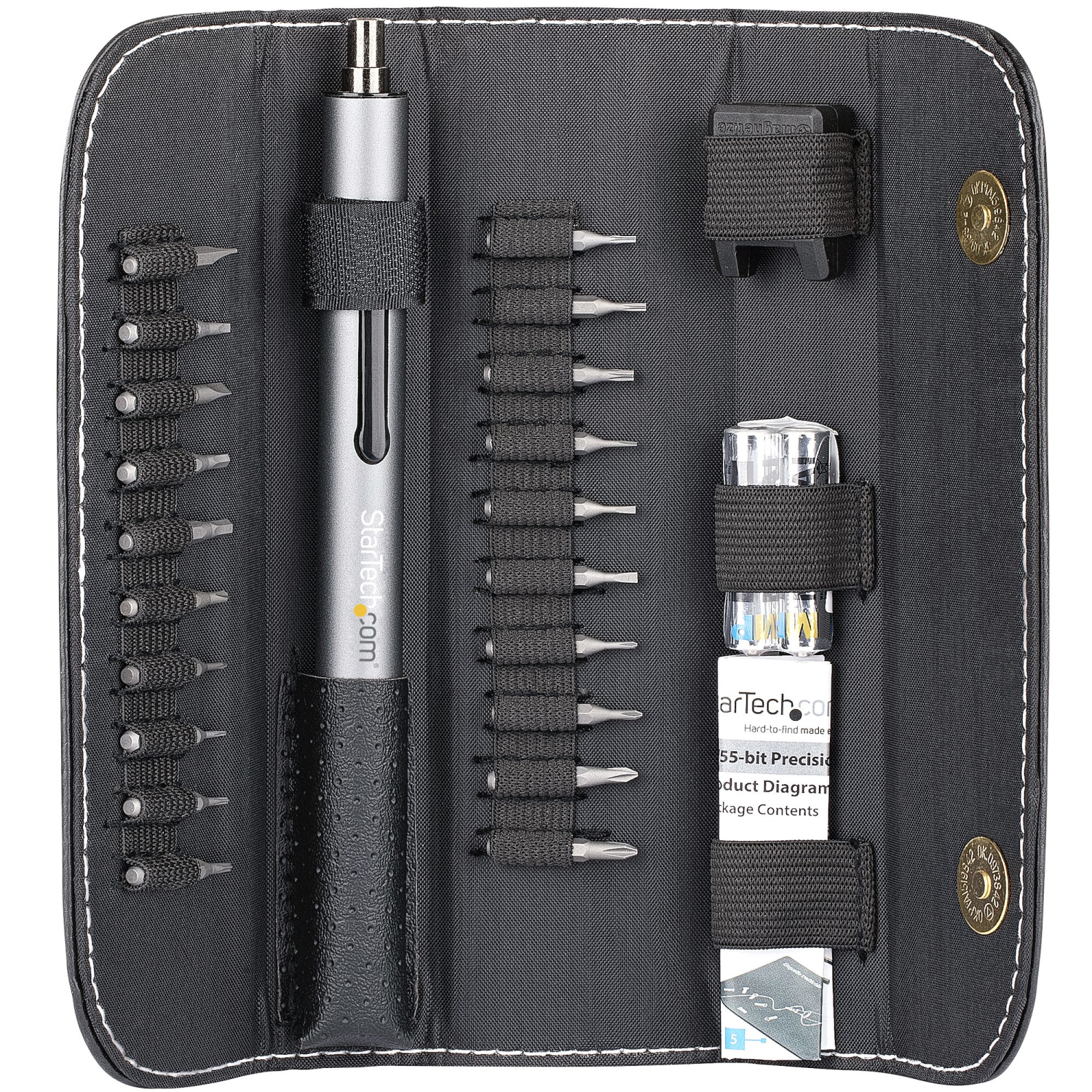 StarTech.com 20-Bit Power Screwdrivers & Impact Drivers - Silver