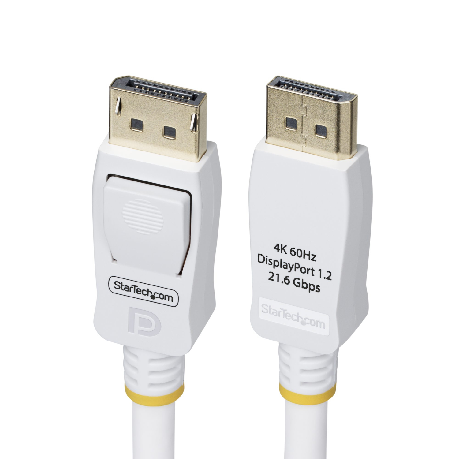 StarTech.com 10ft DisplayPort Cables - White