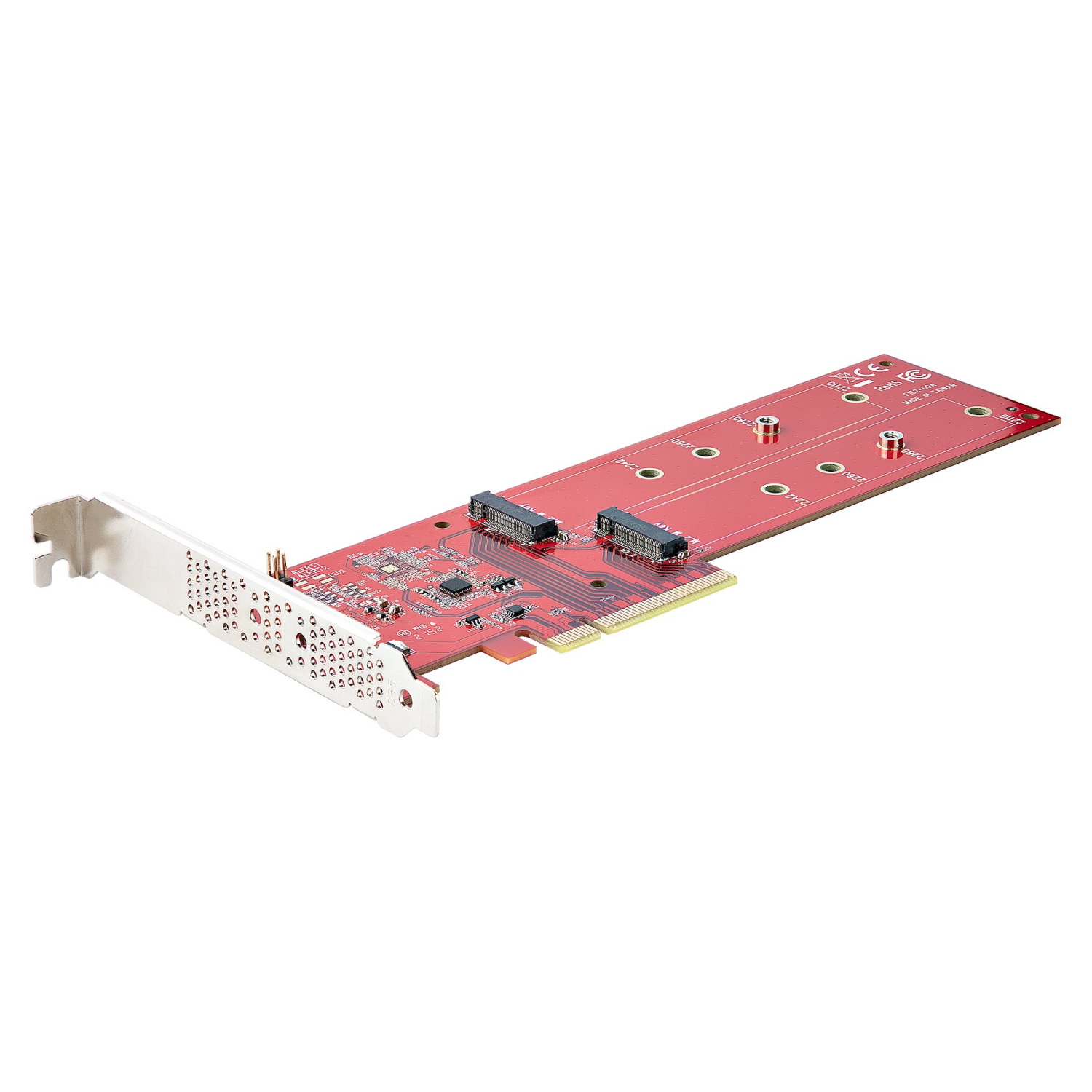 StarTech.com 8GBps Interface Cards/Adapters - Red