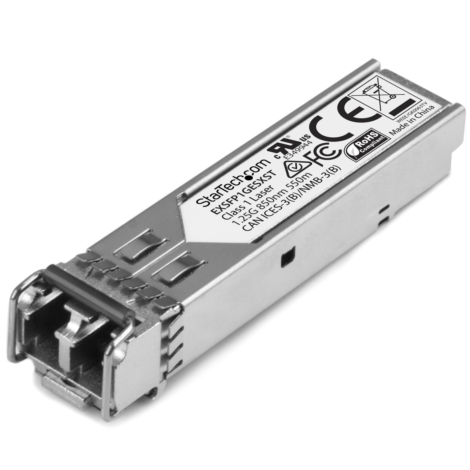 StarTech.com EX-SFP-1GE-LX Network Transceiver Modules - Silver