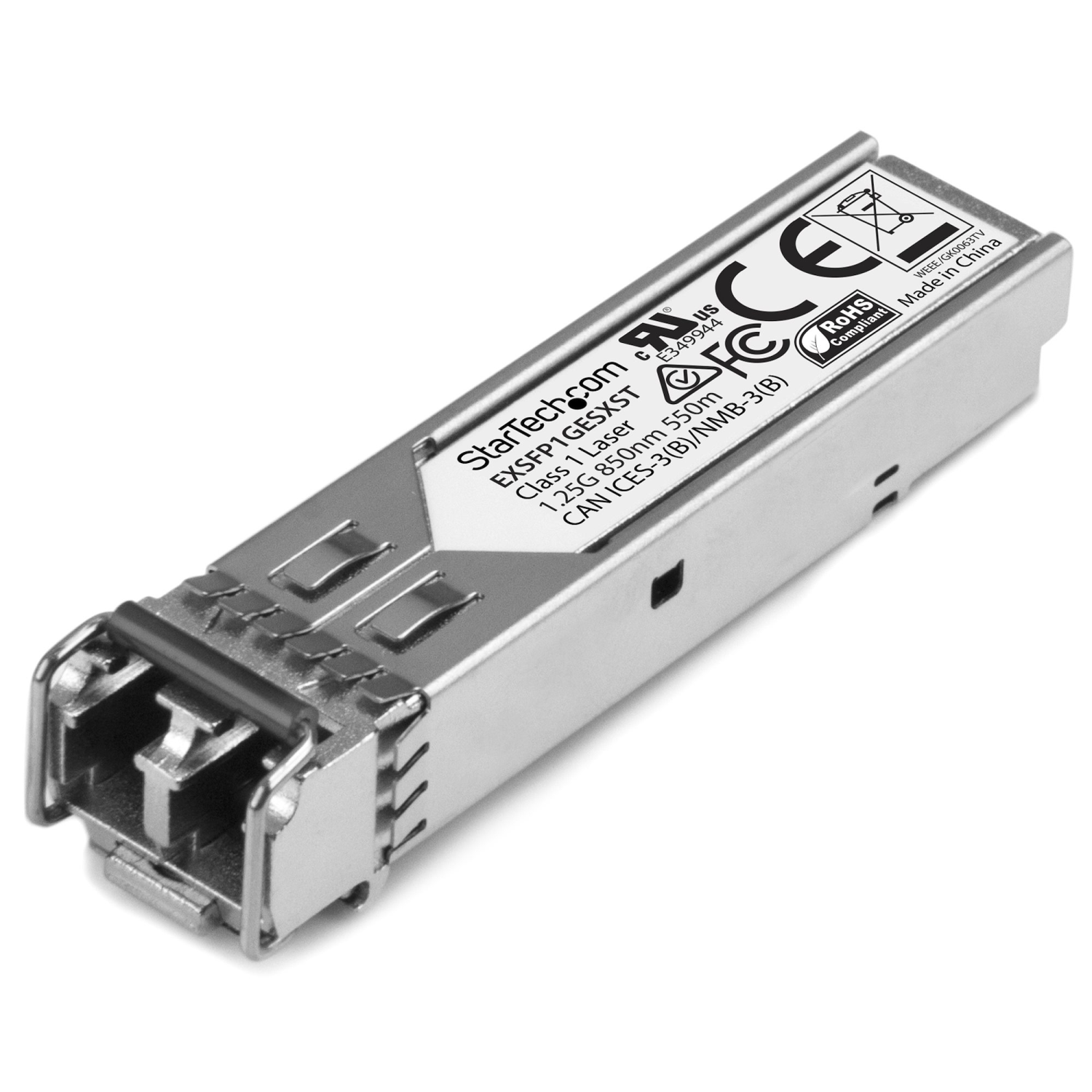 StarTech.com EX-SFP-1GE-SX Network Transceiver Modules - Silver
