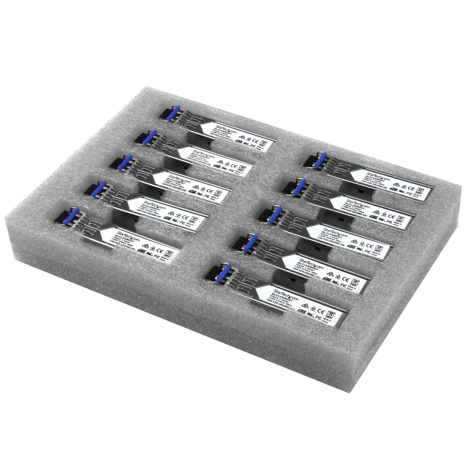 StarTech.com 1000BASE-LX Network Transceiver Modules - Silver