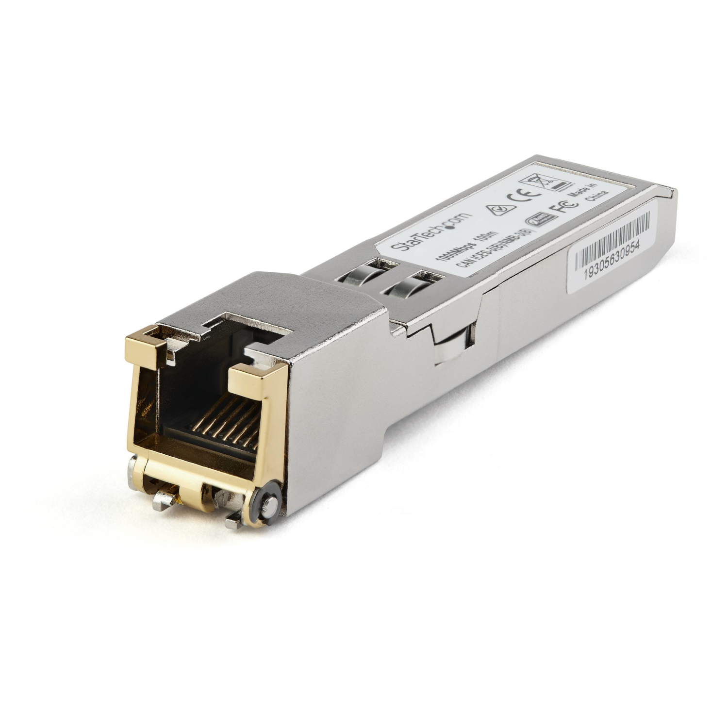StarTech.com 1000BASE-T Network Transceiver Modules - Silver