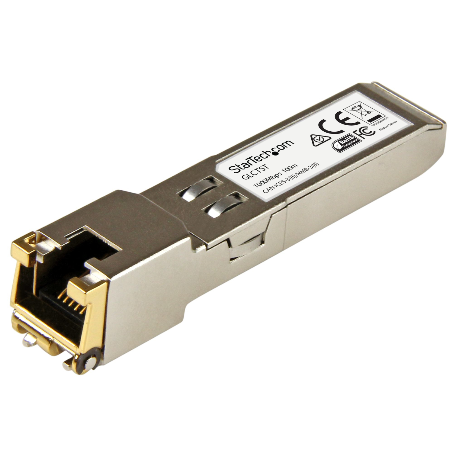 StarTech.com 1000BASE-T Network Transceiver Modules - Silver