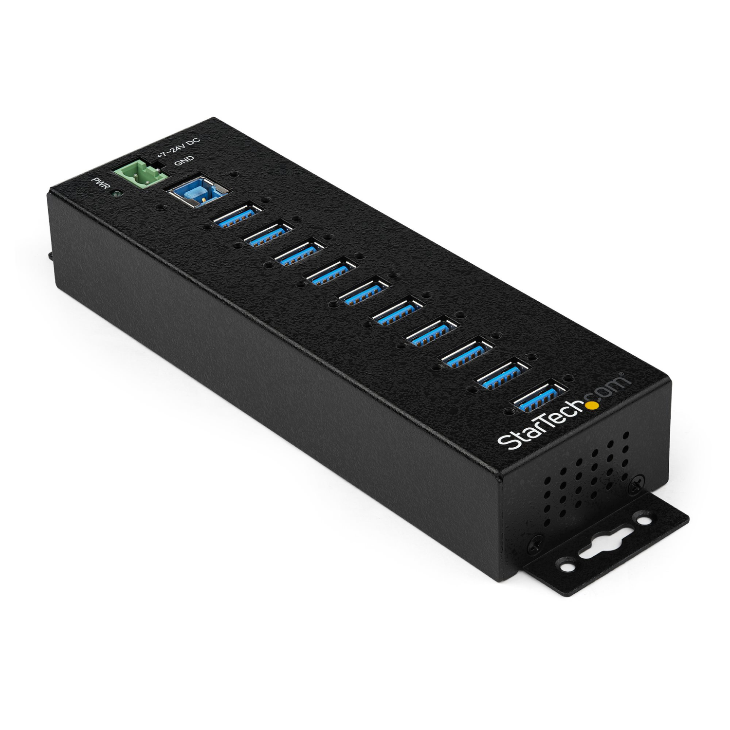 StarTech.com 10-Port Interface Hubs - Black