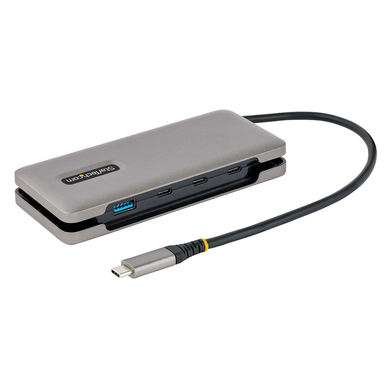 StarTech.com 4-Port Laptop Docks & Port Replicators - Grey