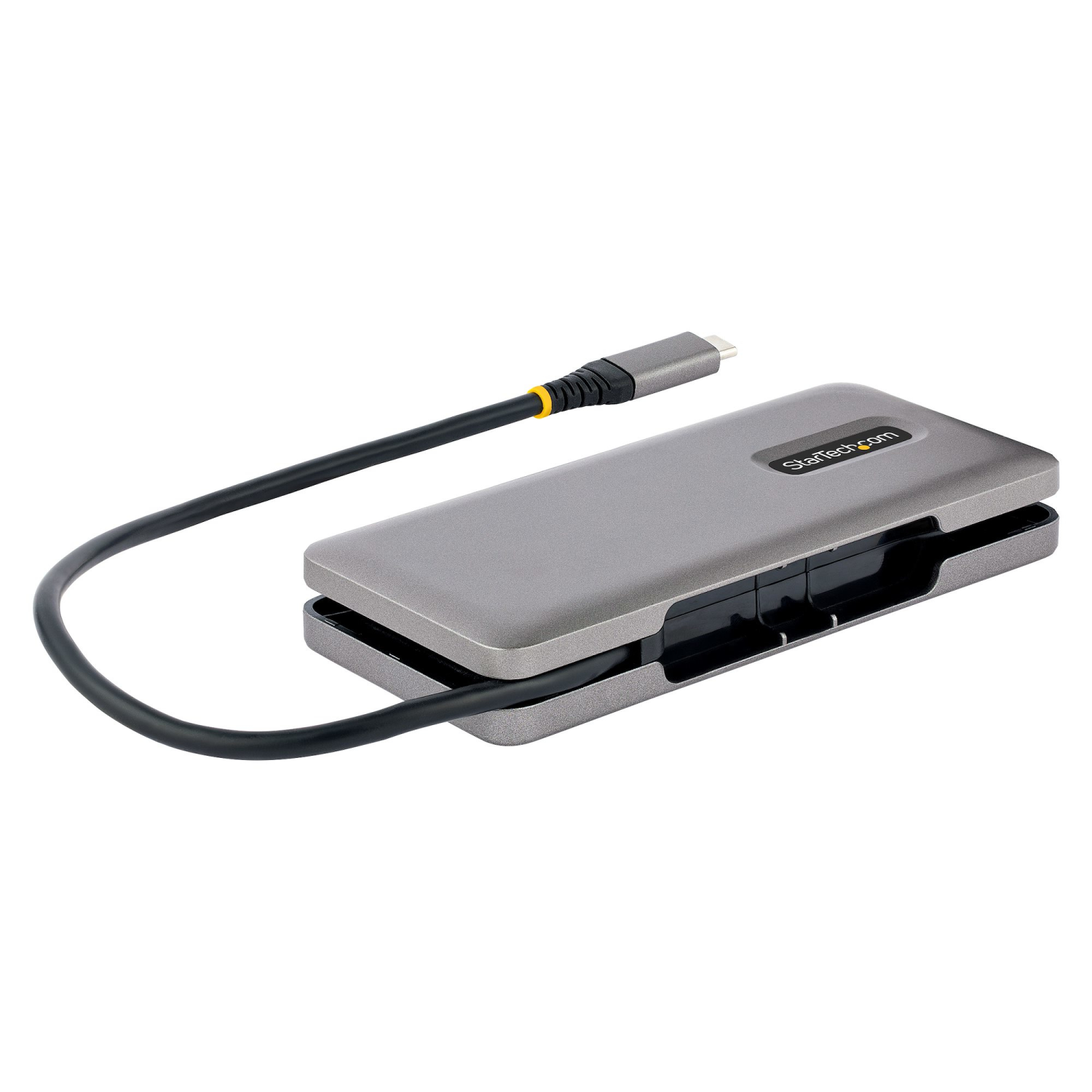 StarTech.com 4-Port Laptop Docks & Port Replicators - Grey