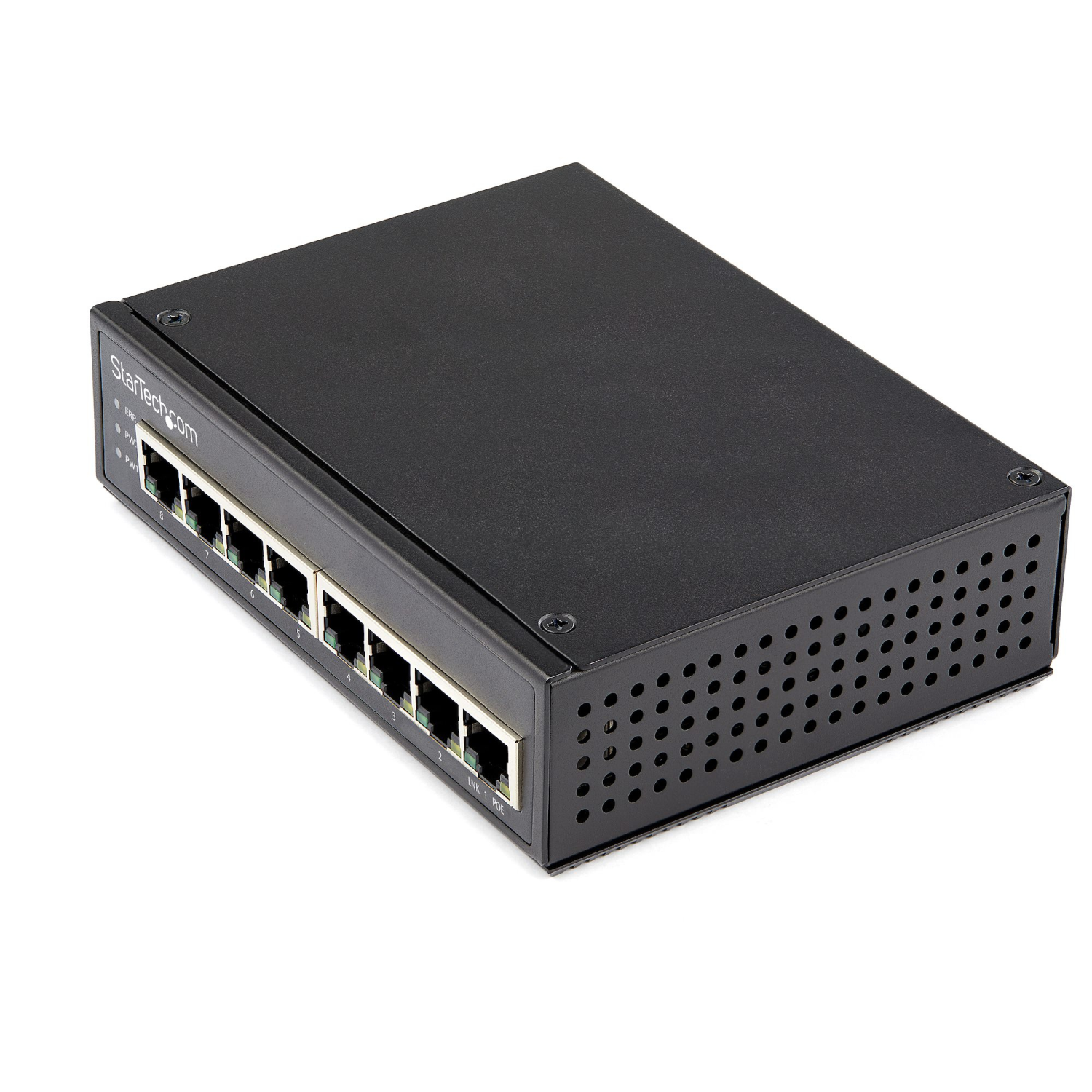 StarTech.com IP-30 Network Switches - Black