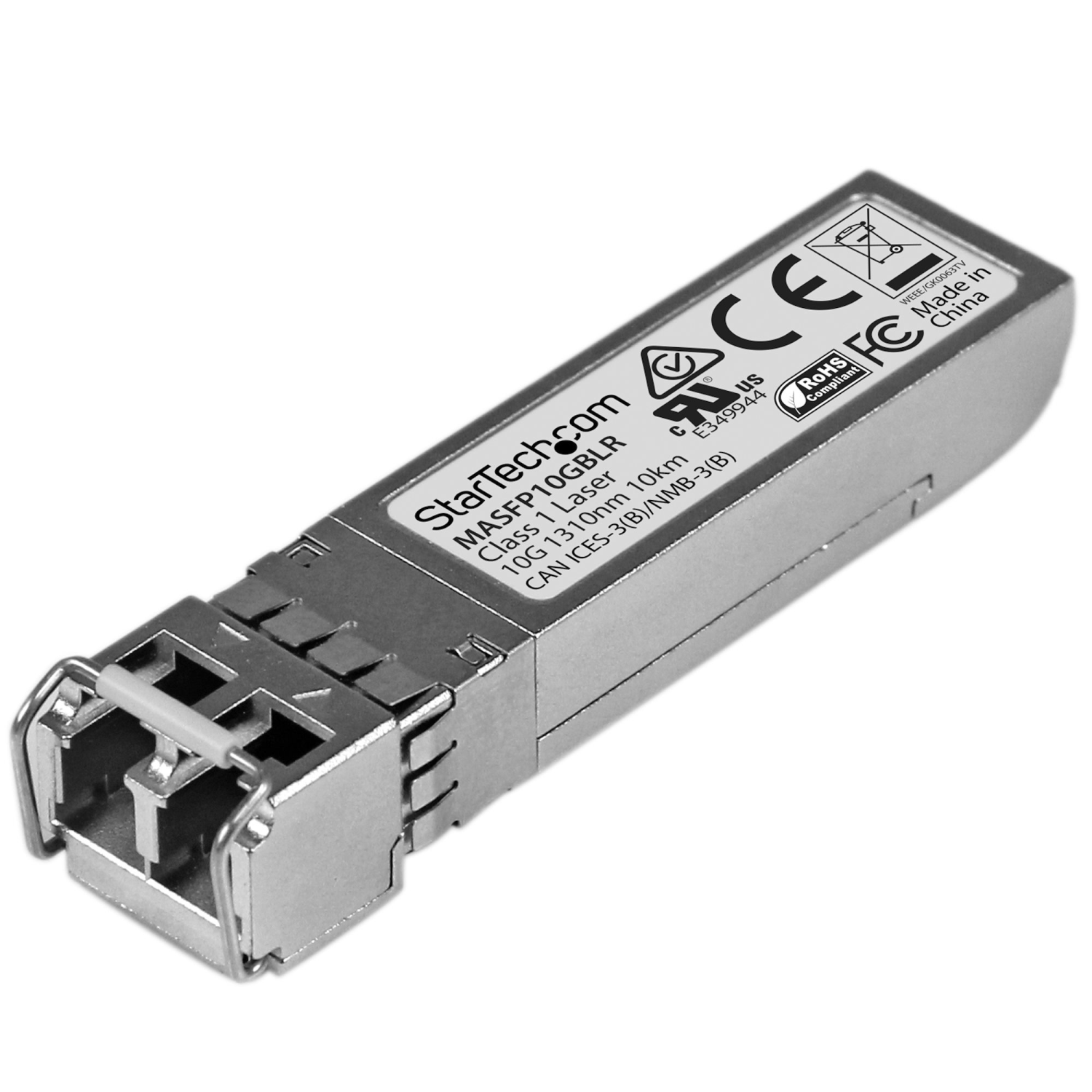 StarTech.com MA-SFP-10GB-LR Network Transceiver Modules - Silver