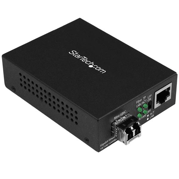 StarTech.com 850nm Network Media Converters - Black