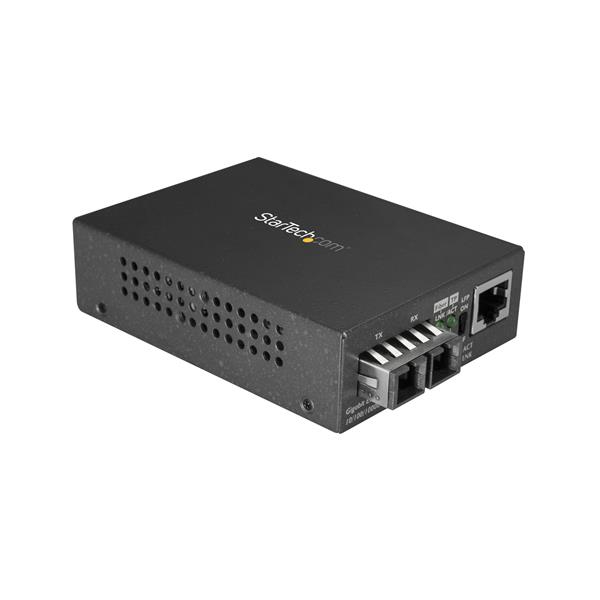 StarTech.com 550m Network Media Converters - Black
