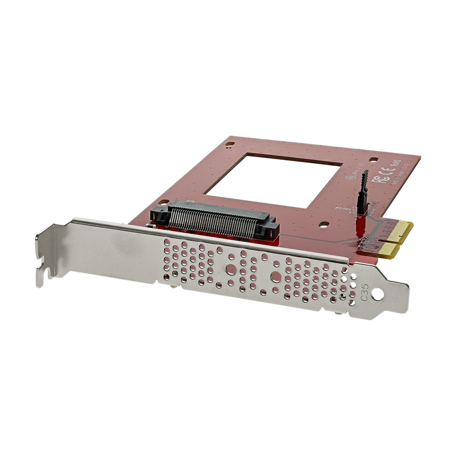 StarTech.com SFF-8639 Interface Cards/Adapters - Red