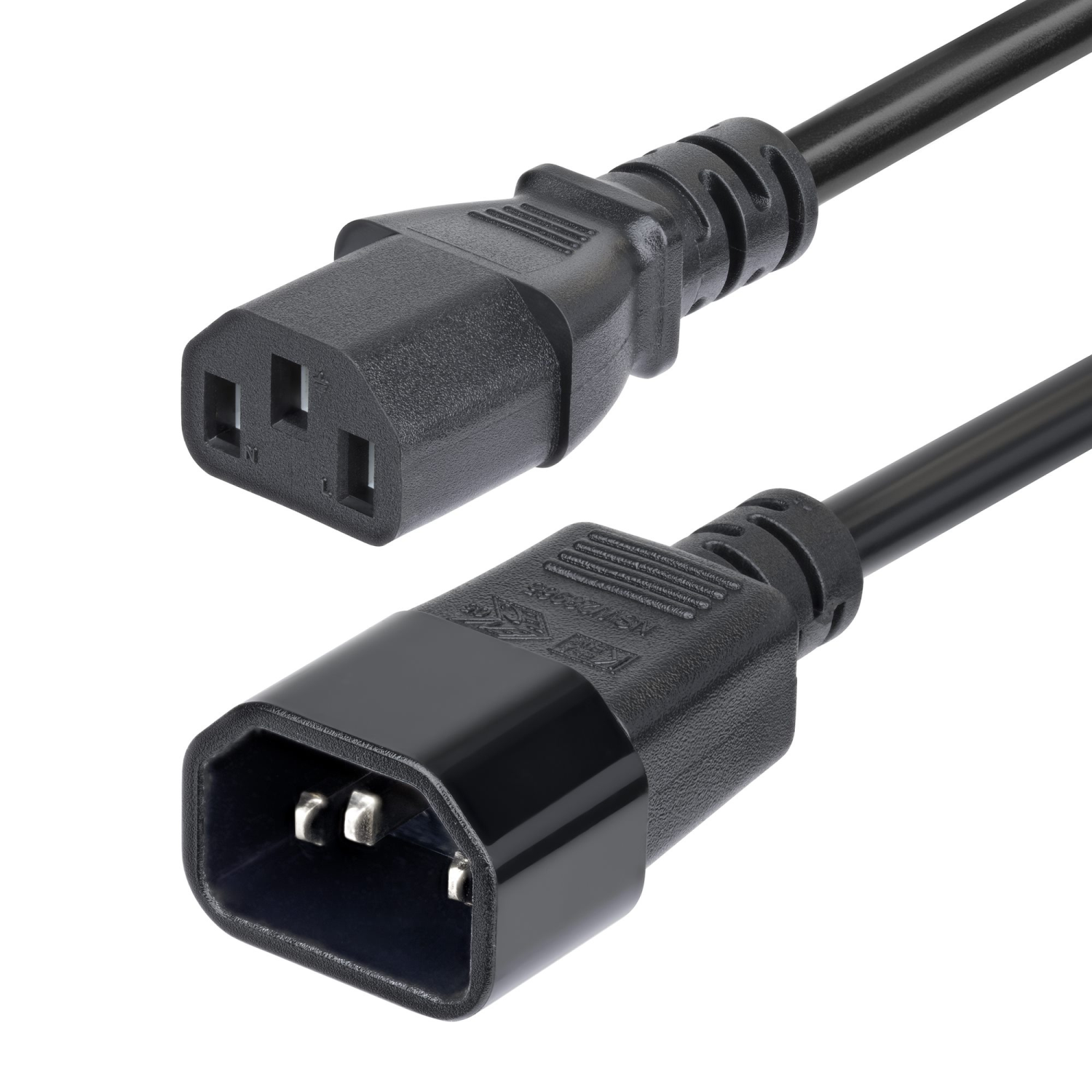 StarTech.com 15ft Power Cables - Black
