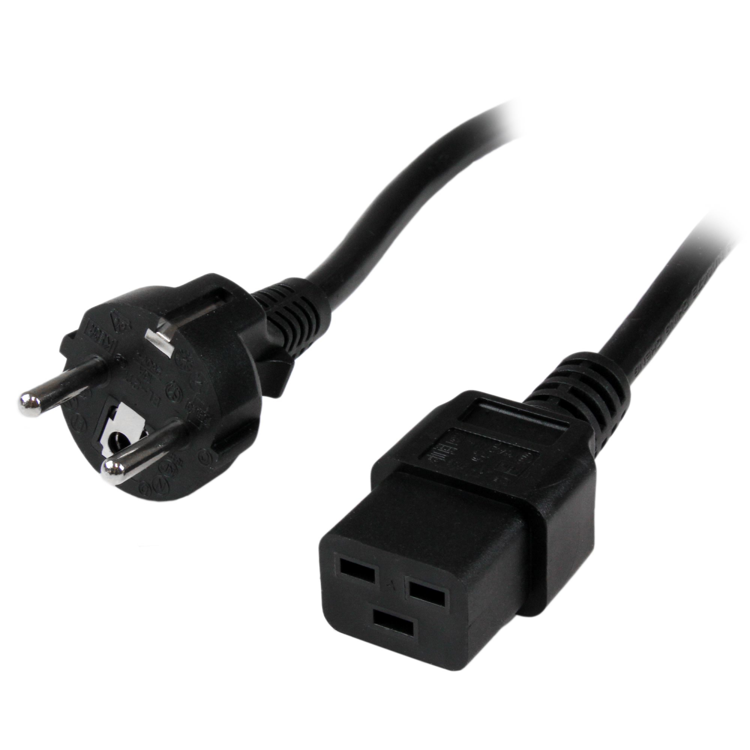 StarTech.com 16AWG Power Cables - Black