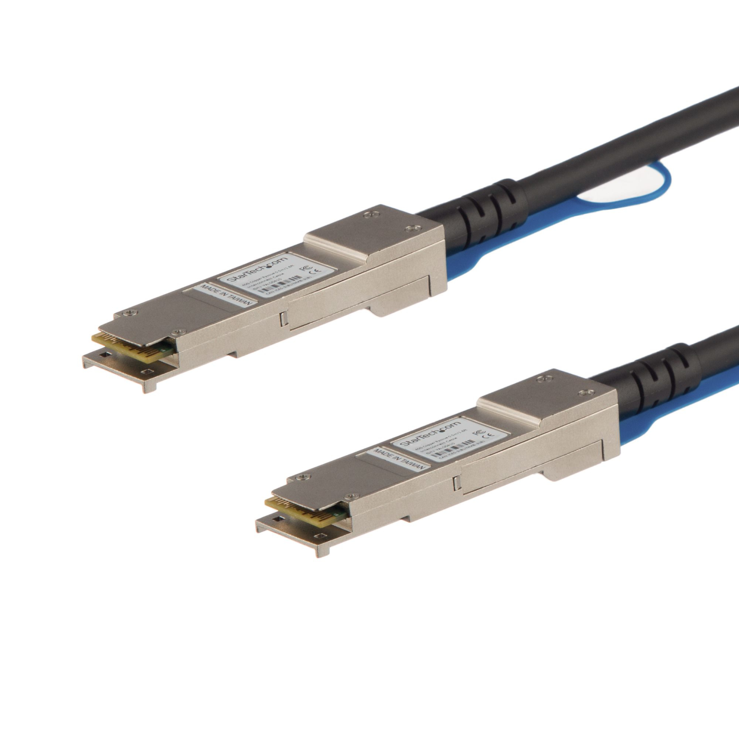 StarTech.com QSFP-H40G-CU3M Fibre Optic Cables - Black
